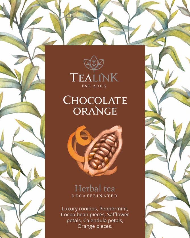 Coffeelink – wholesale Loose tea – Chocolate Orange2
