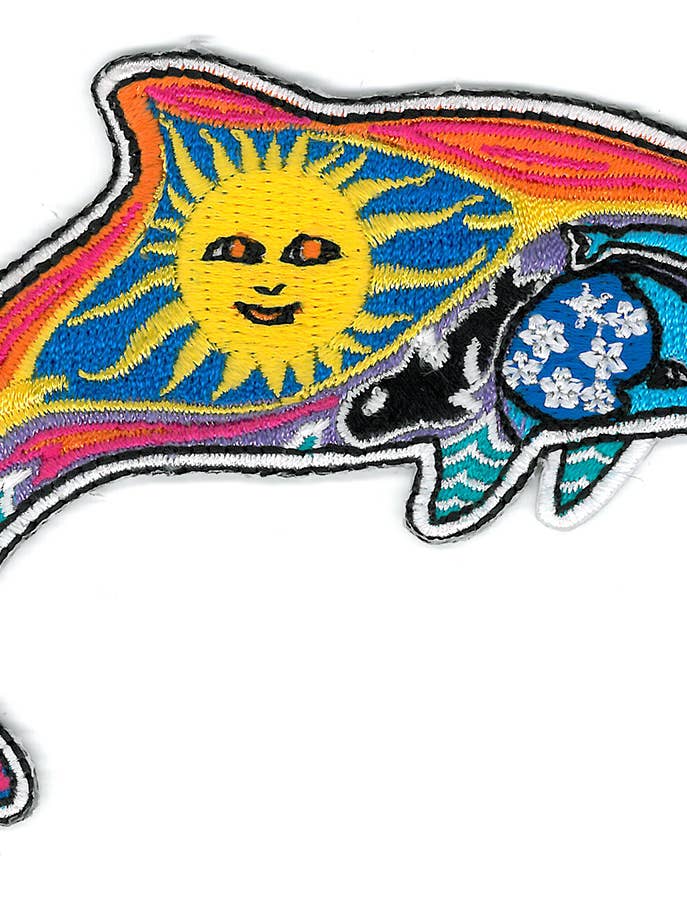 Dan Morris Delphin-Aufnäher PH549 für den Großhandel von Yujean