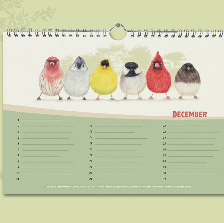Beast of Paradise - Wholesale Calendar - Birthday Calendar, Perpetual Calendar, Bird Calendar, Animal1