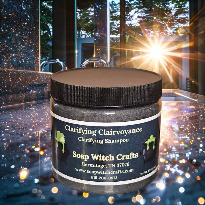 Soap Witch Crafts - Wholesale Hair Shampoo - Clarifying Clairvoyance Clarifying Shampoo – Strawberry Patchouli1