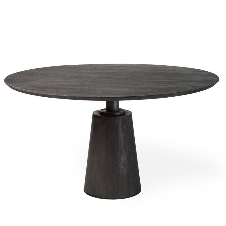 Maxwell Wooden Round Dining Table for wholesale by LOOMLAN