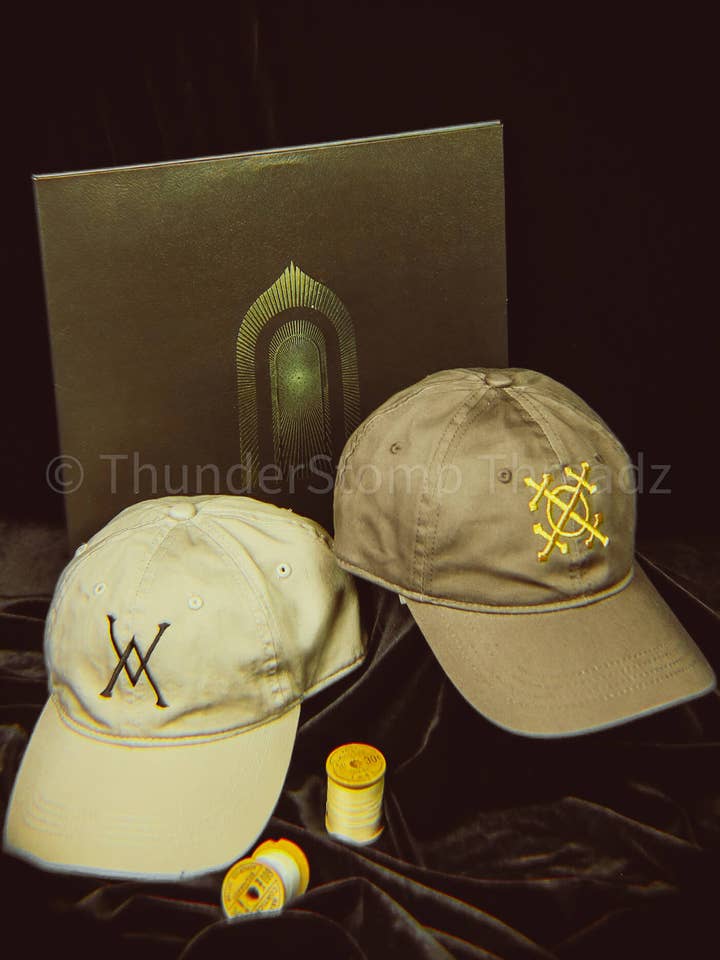 Garden's Gate Embroidered Dad Hats for wholesale by ThunderStomp Threadz