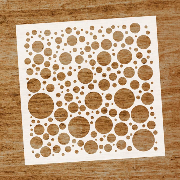 Evyre Scrapbooking - Wholesale Craft Supplies - Stencil Bubbles0