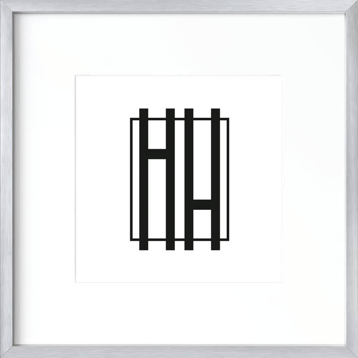 Haus and Hues - Wholesale Picture Frame - Silver Metal Square Picture Frame