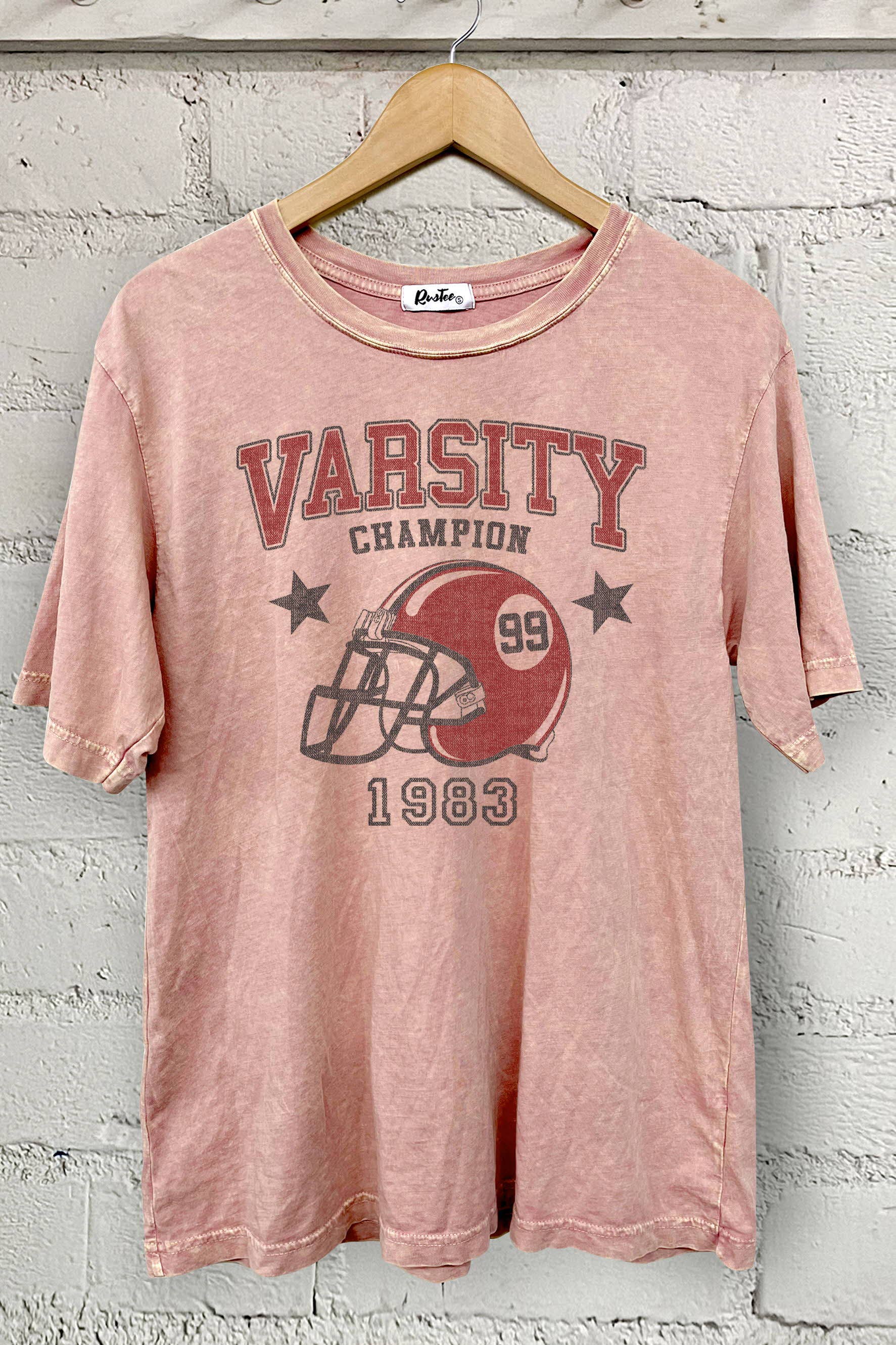Rustee Clothing - Vente T-shirt sérigraphié – femme - CHAMPION UNIVERSITAIRE2