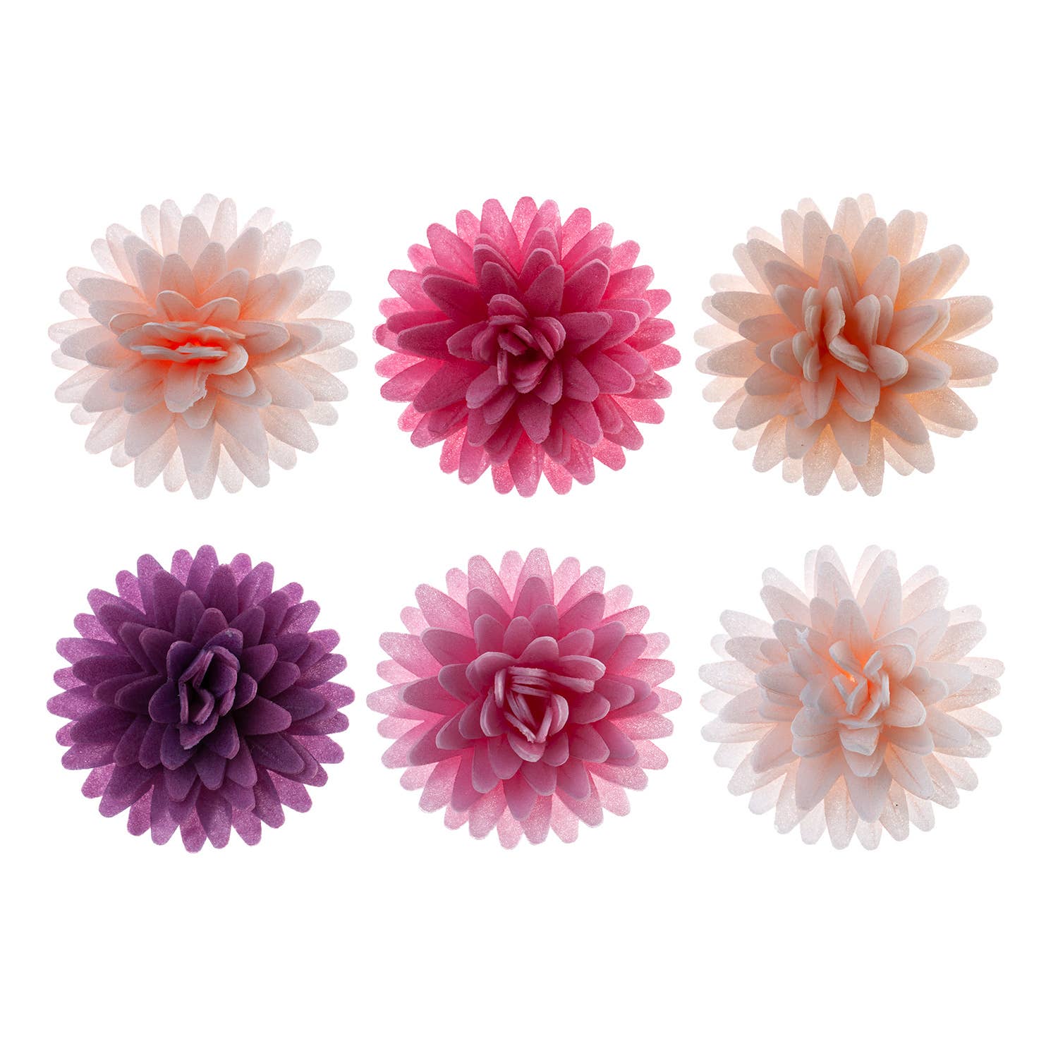 dekora - Wholesale Cake/Cupcake Topper - Wafer Edible Flowers, 4.5 cm0