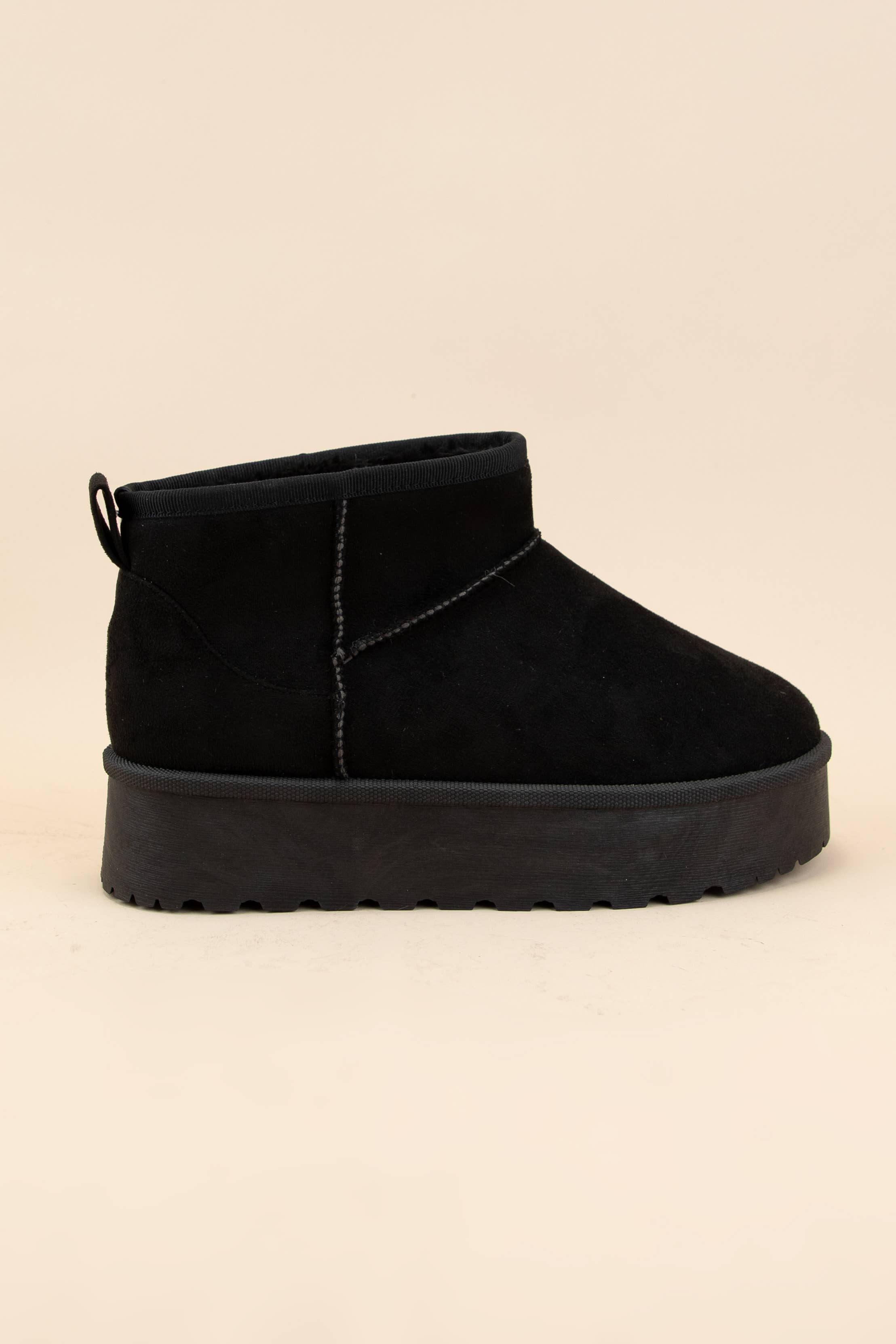 CCOCCI - Wholesale Booties - Women's - DORAH-2 PLATFORM COZY SHERPA FUR-LINED ANKLE BOOTS4