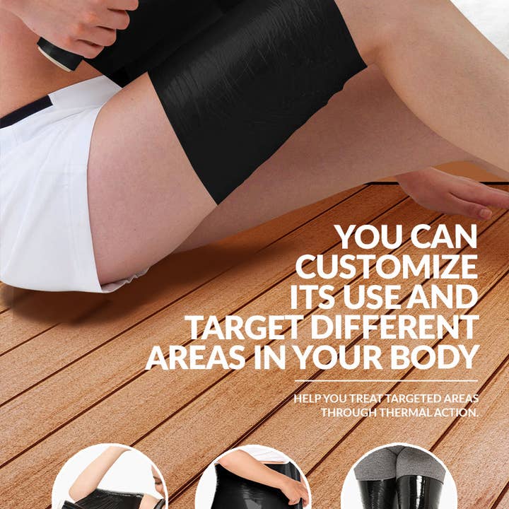 Black Thermal Body Wrap 60 Mts for wholesale on Faire