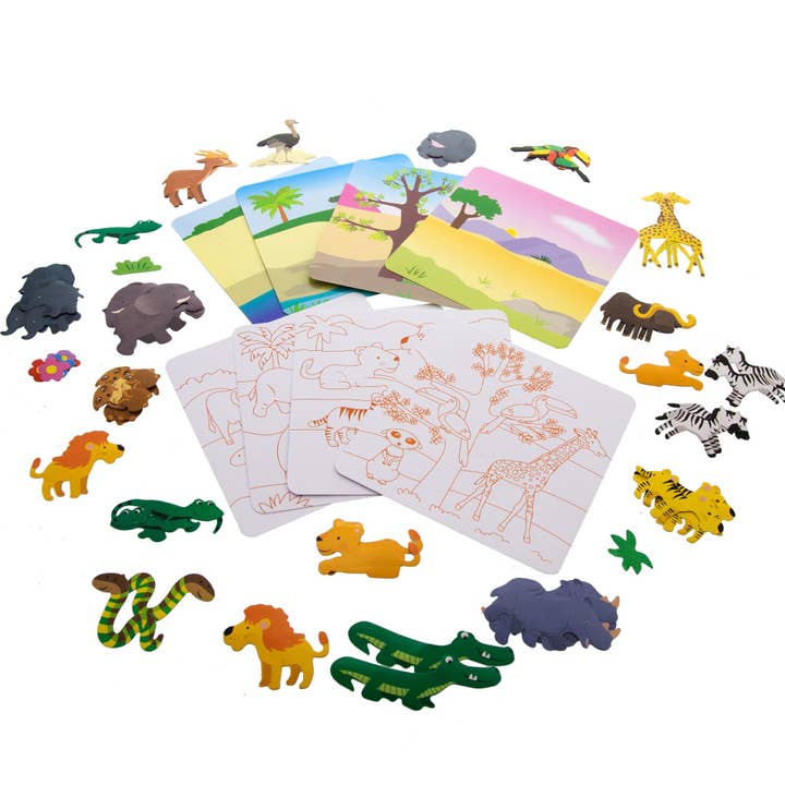 Luna Office Supply - Everyday Essential - Wholesale Sticker - Kids & Baby - Animal Series Assorted Sticker1
