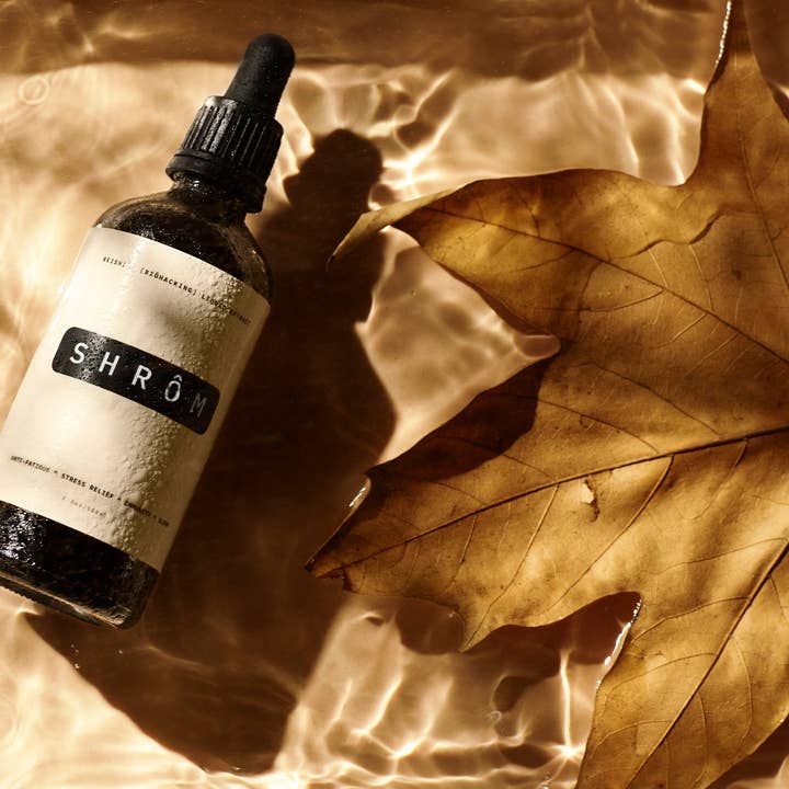 Extrait de champignon Reishi bio 15:1 (0 % Alc) - 100 ml pour la vente par SHRÔM