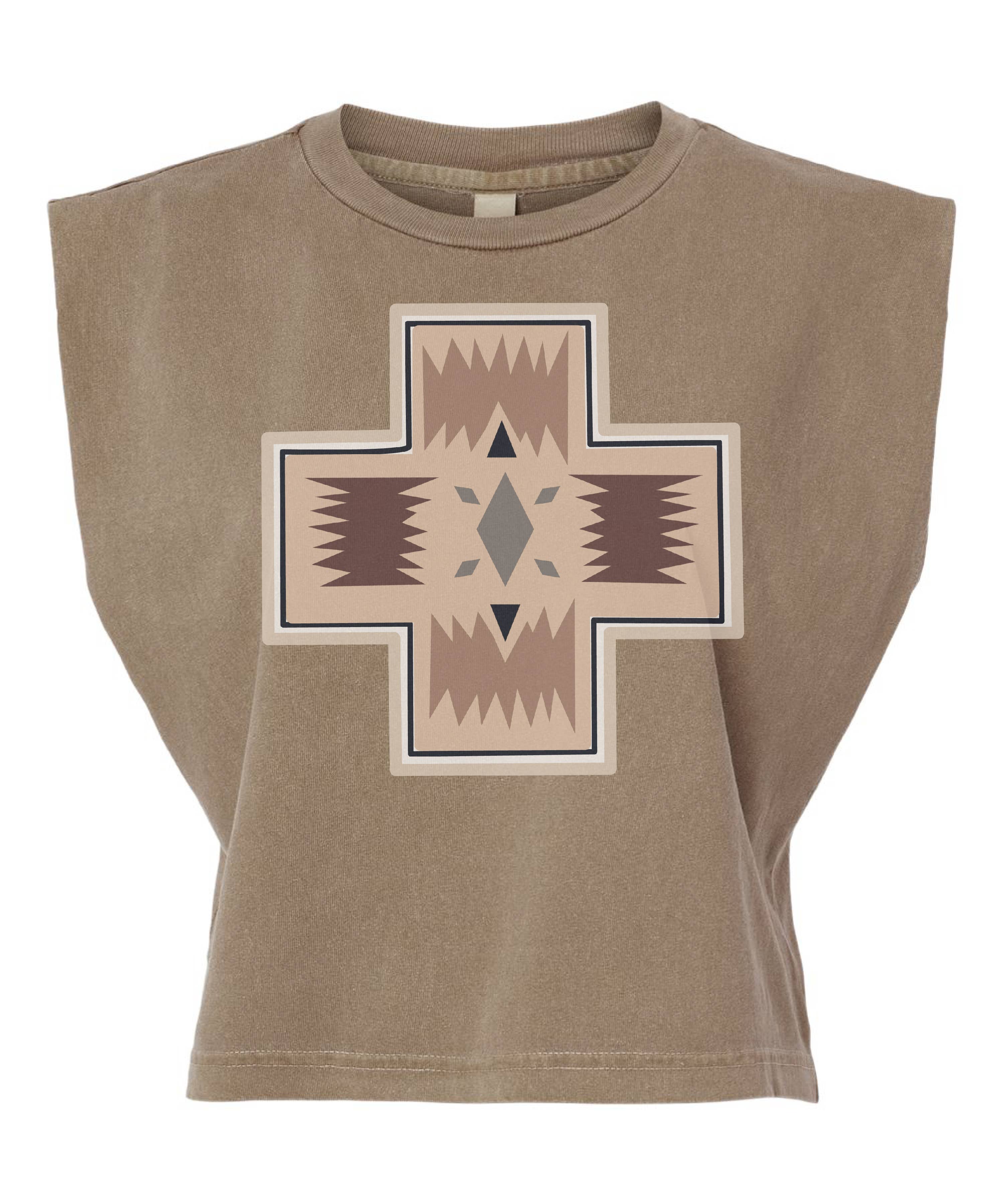 Hank & Scoot - Venta al por mayor Camiseta sin mangas - Mujer - El Tanque de Montaña Pendleton2