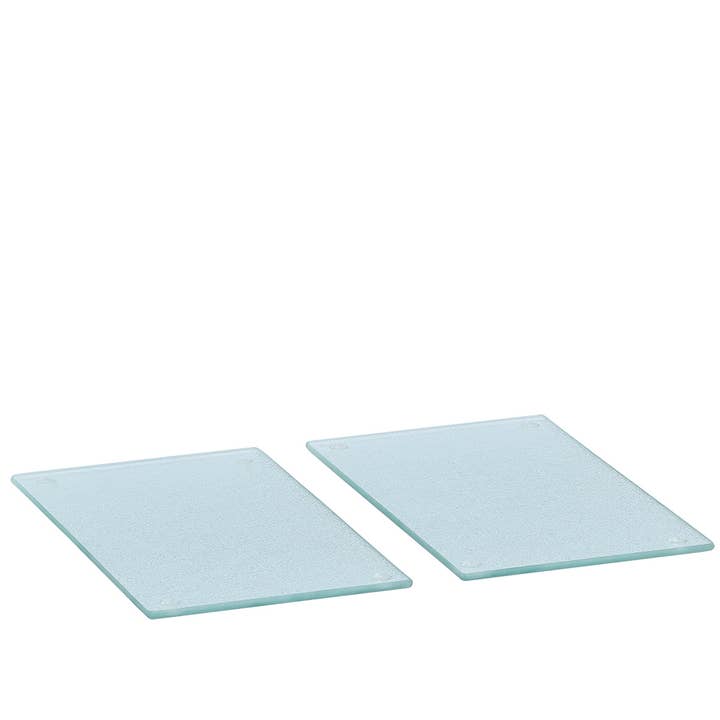 transparent Glass cutting board set, 2-piece. for wholesale on Faire1