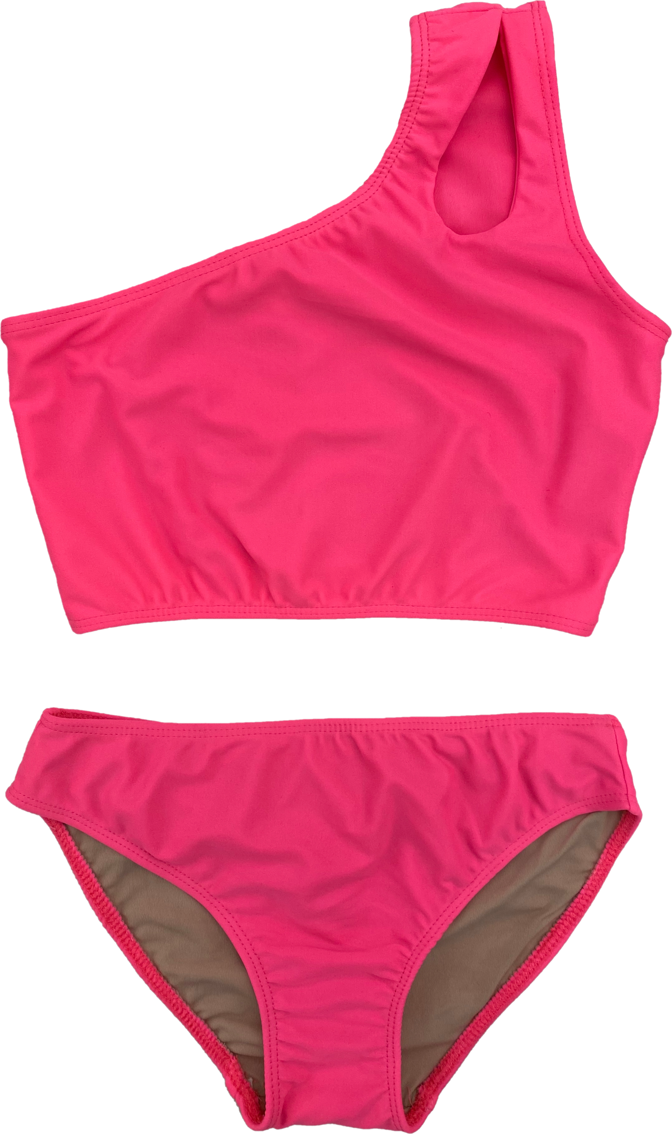 Cheryl Creations Kids - Wholesale Two Piece Swimsuit - Kids - Girl's Two Piece One Shoulder Bathing Suit8