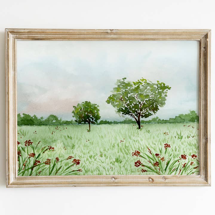 Impression d'art de paysage (01) pour la vente par Camelot Rose Art