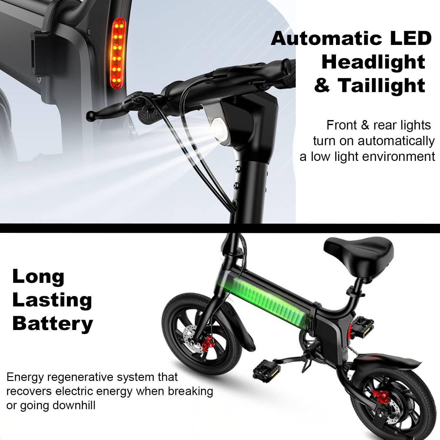 PhunkeeTree - Wholesale Bike/Scooter - Kids - Foldable Electric Bike with App2
