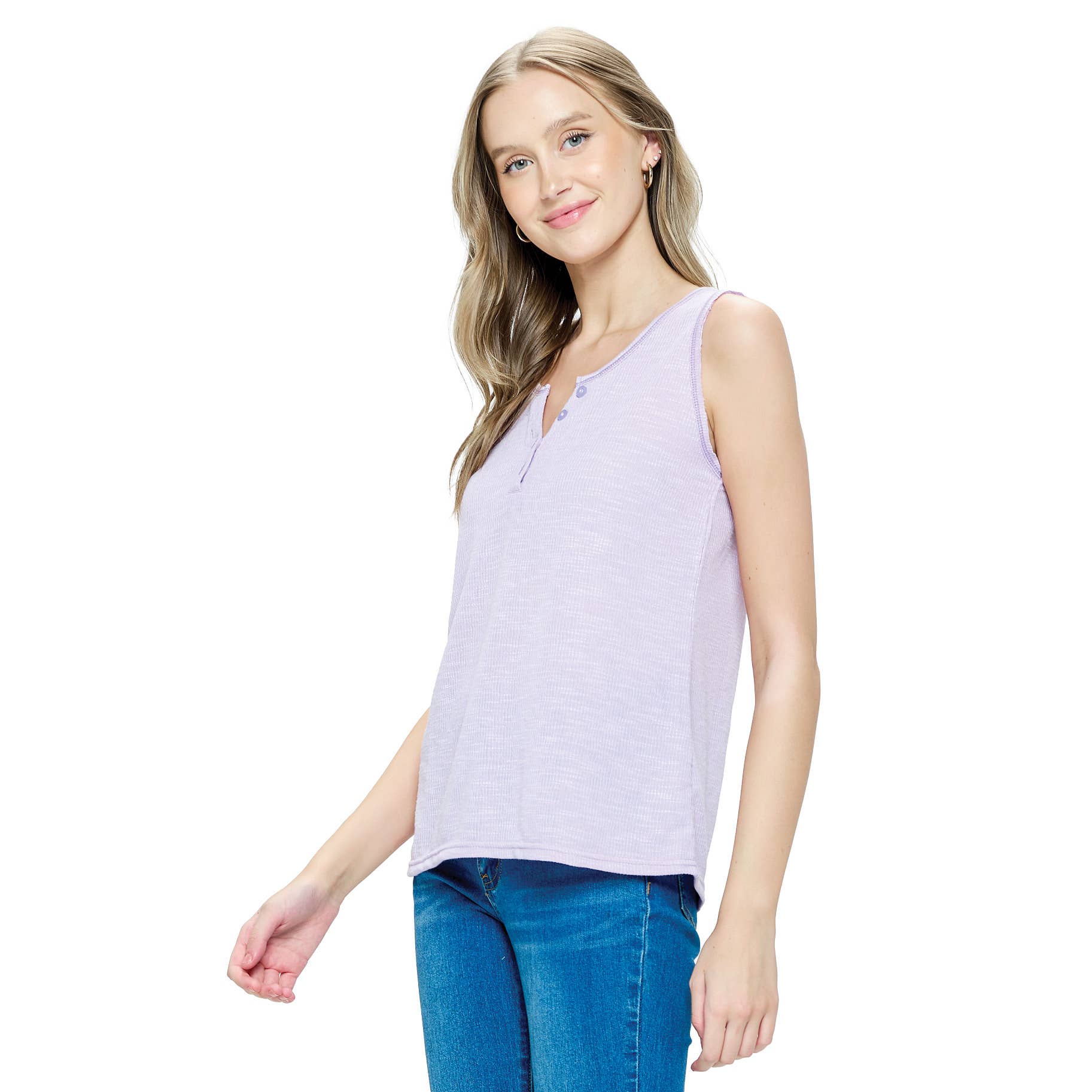 Yak & Yeti - Vente Débardeur – femme - Débardeur côtelé6