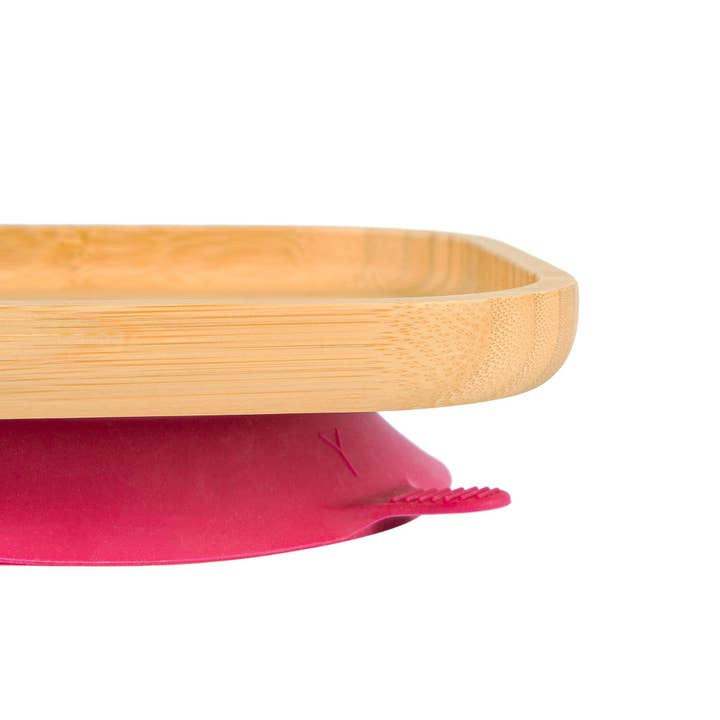 Rinkit Pty Ltd - Wholesale Dinner plate – Kids & Baby - Tiny Dining Children's Bamboo Suction Square Plate8