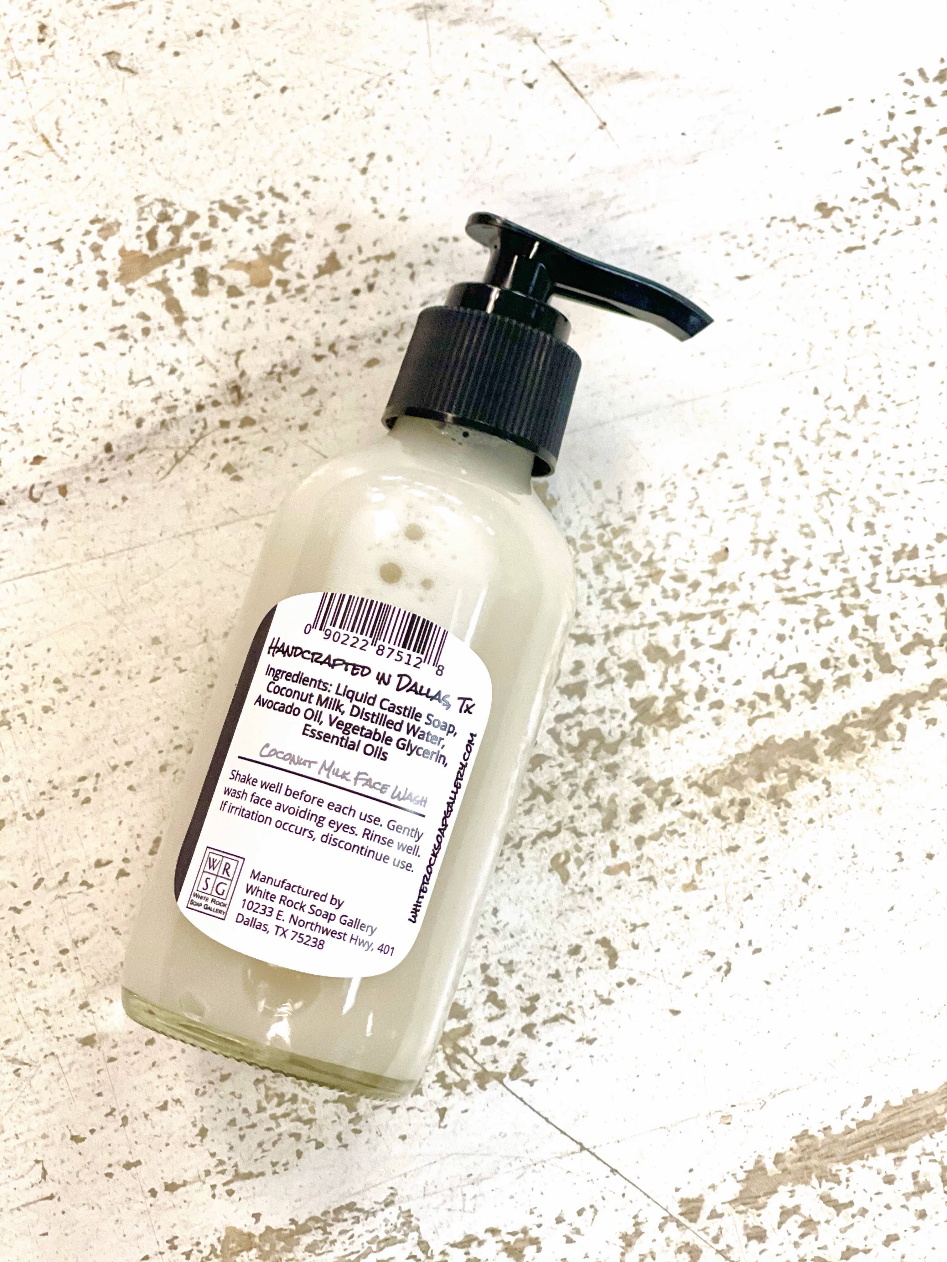 White Rock Soap Gallery - Vente Nettoyants pour le visage - Nettoyant visage au lait de coco1