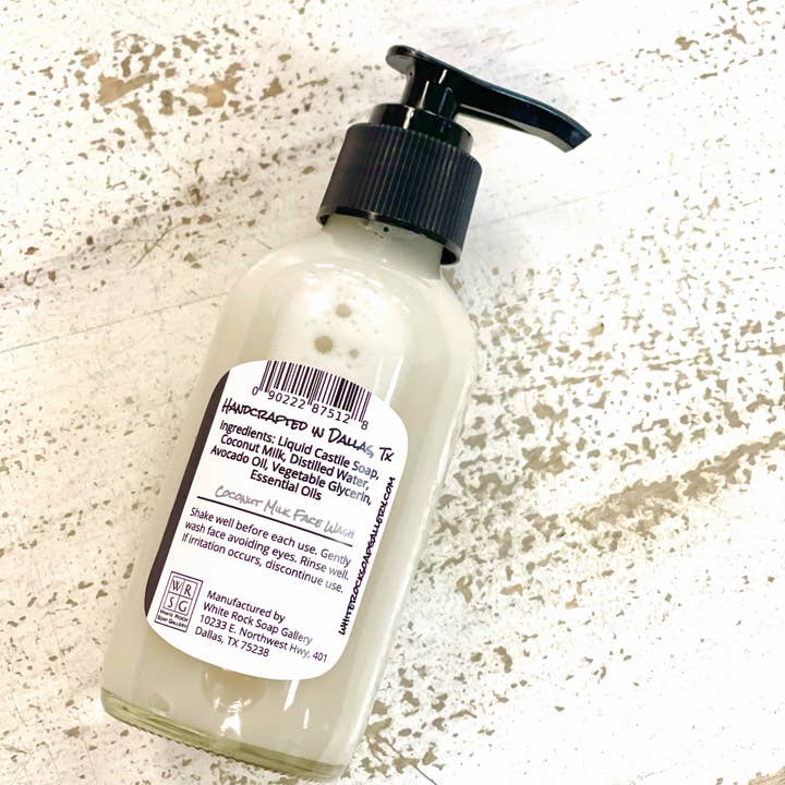 White Rock Soap Gallery - Vente Nettoyants pour le visage - Nettoyant visage au lait de coco1