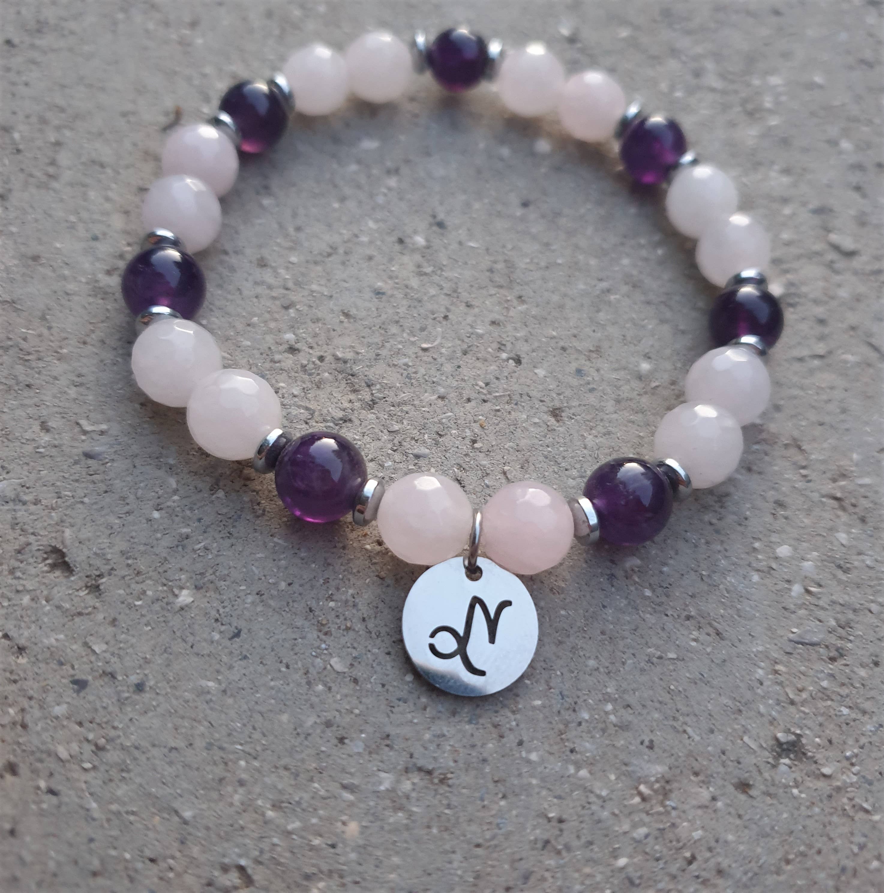 Lapiseum - Wholesale Jewelry Set - Zodiac healing stone bracelet set 16