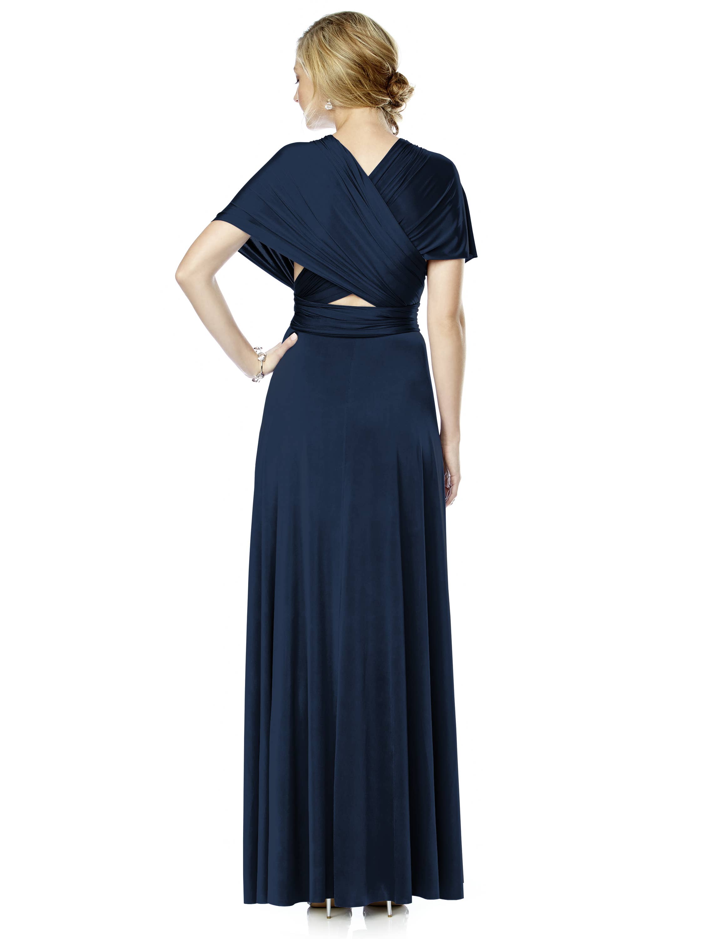 Dessy Group – Großhandel Kleid – Damen – Twist Wickelkleid: Lang75