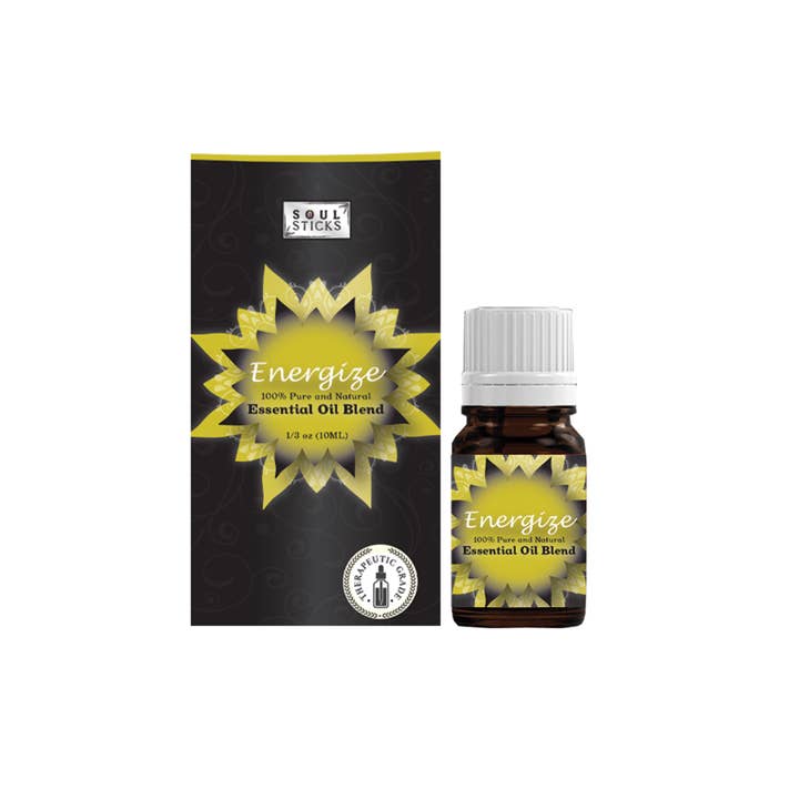 Designs by Deekay Inc. - Wholesale Essential Oil - Soul Sticks - 'Energize' Essential Oil Blend (10 ml.)