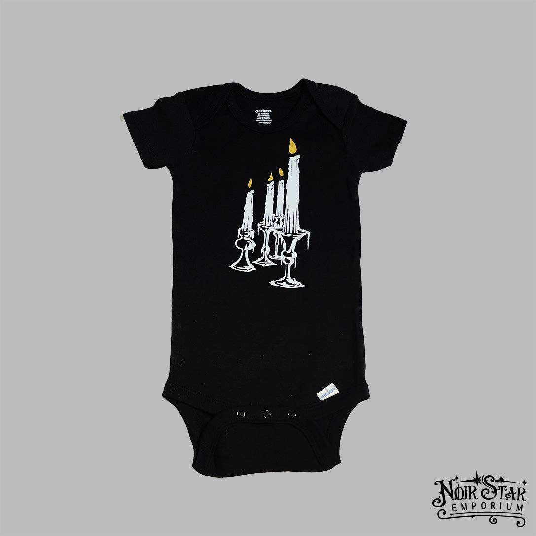 Noir Star Emporium - Wholesale Bodysuit (Non-Footed) - Baby - Candlelight Charm Onesie
