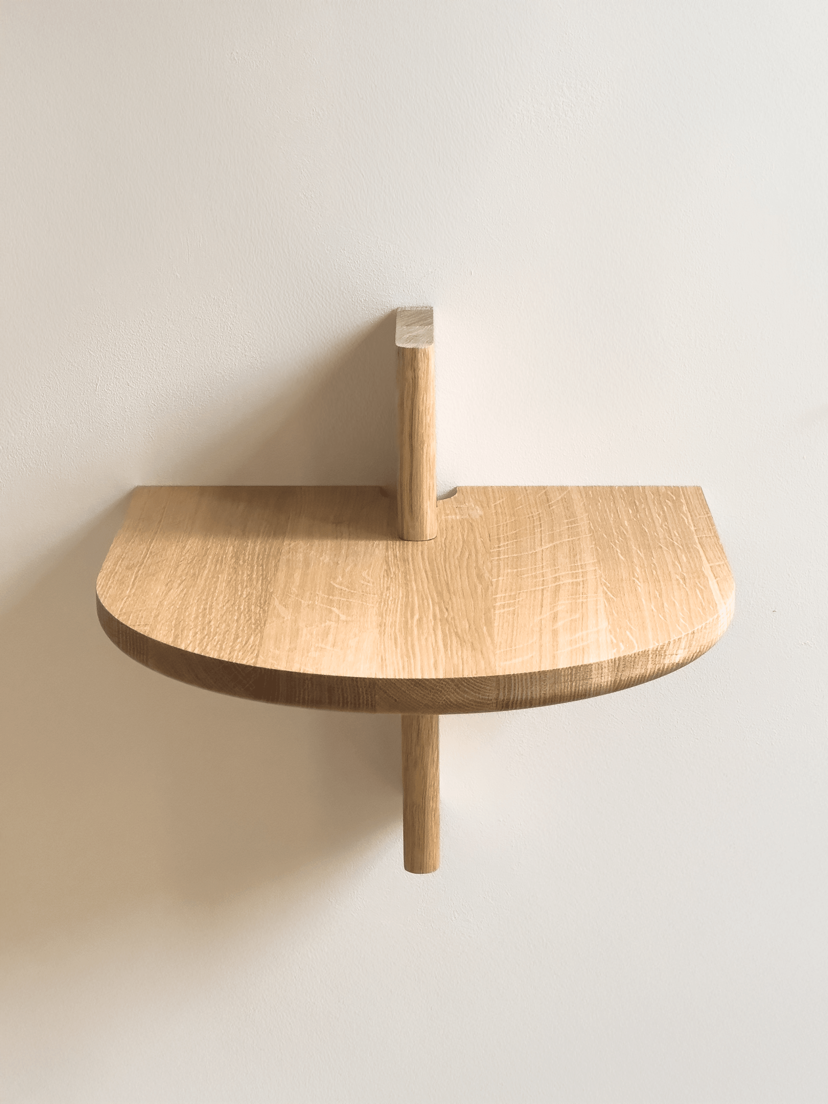 Reine Mère - Wholesale Side Table - Morphée - Solid oak bedside shelf1