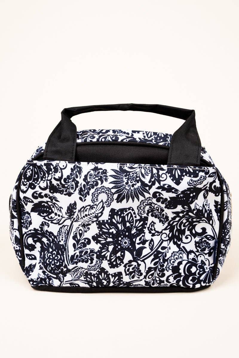 Wholesale Accessory Market - Wholesale Lunch Bag/Box - NGIL Victorian Garden Insulated Bowler Style Lunch Bag0