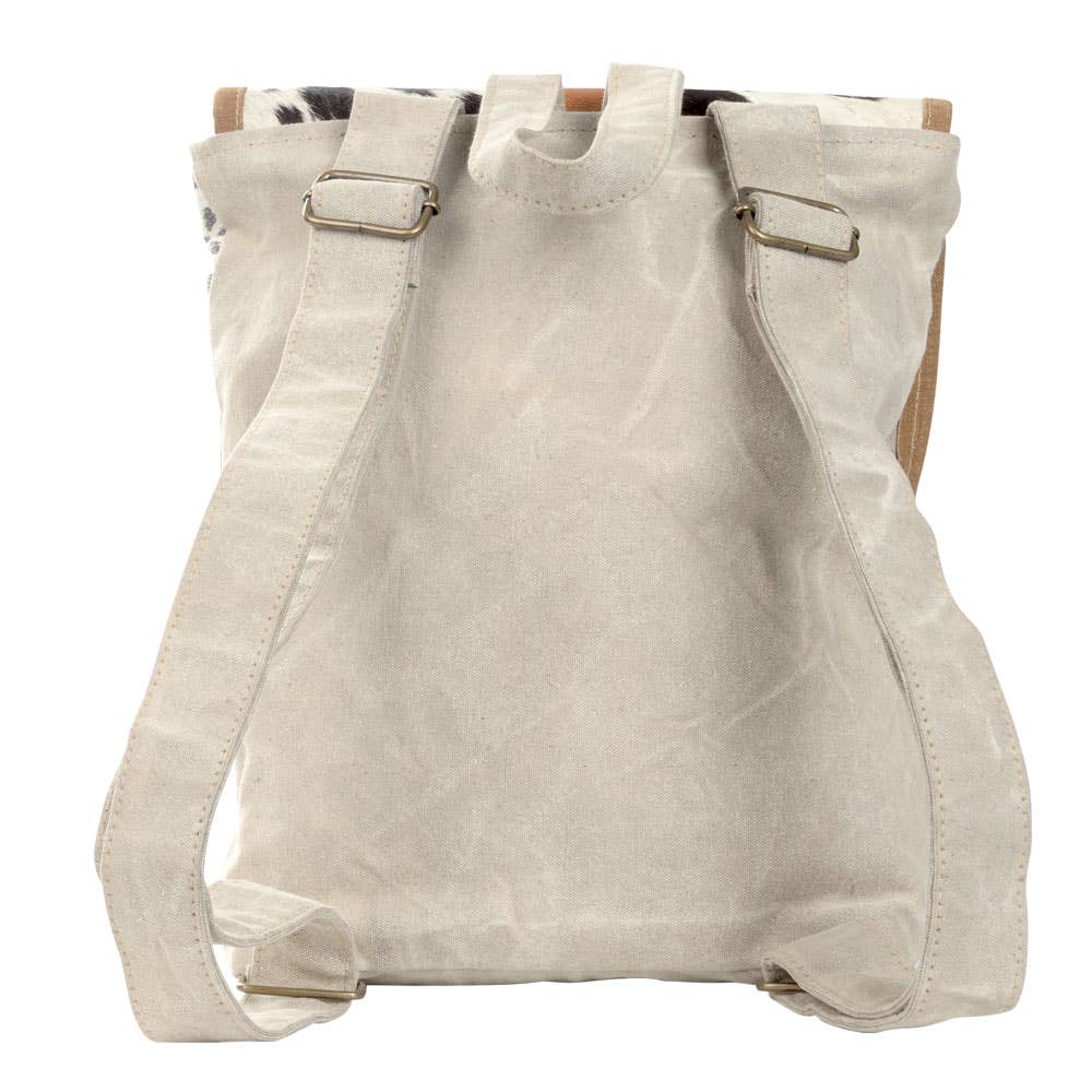 Clea Ray Canvas Bags & Clothing - Wholesale Backpack - Women's - Small Backpack With Cowhide Flap3