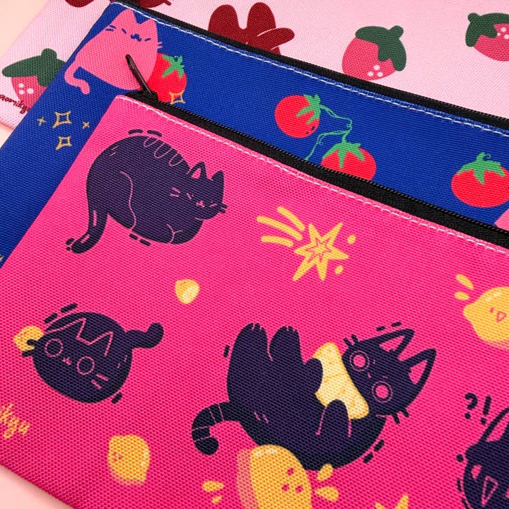 Nyaomikyu - Wholesale Pencil Case/Pouch - Tomato Cats Pouch2