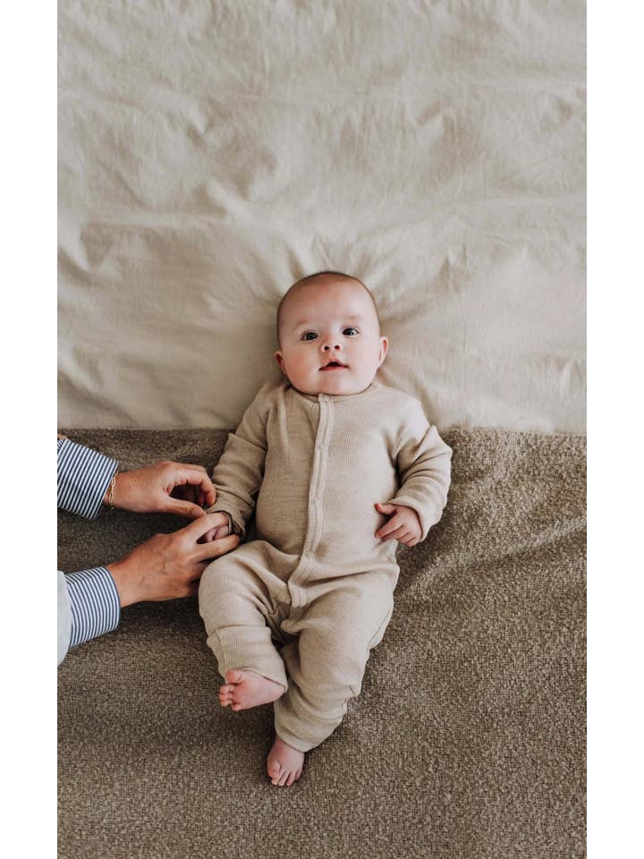 Kico Label - Wholesale Kruippakje - Baby - Baby boxpakje met voetjes - Merinowol1