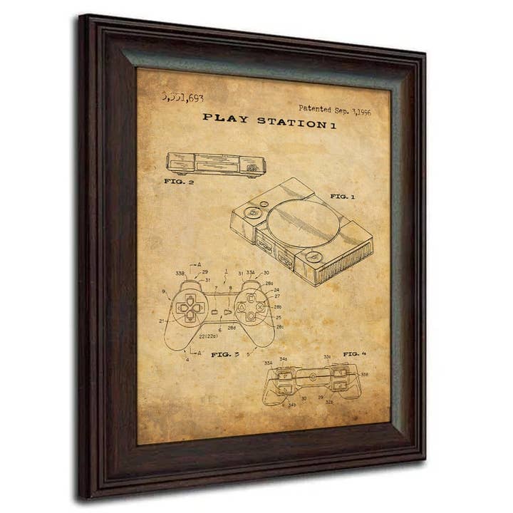 Personal Prints - Wholesale Art print - Video Games - Patent Art6