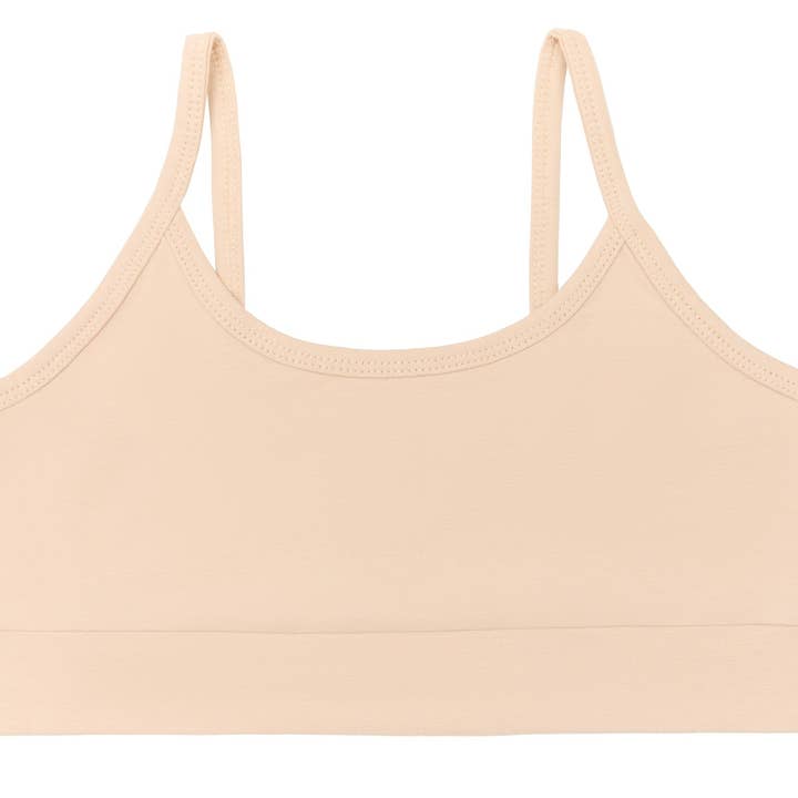 3511 BG | Mädchen Bustier - Beige for wholesale by Leela Cotton