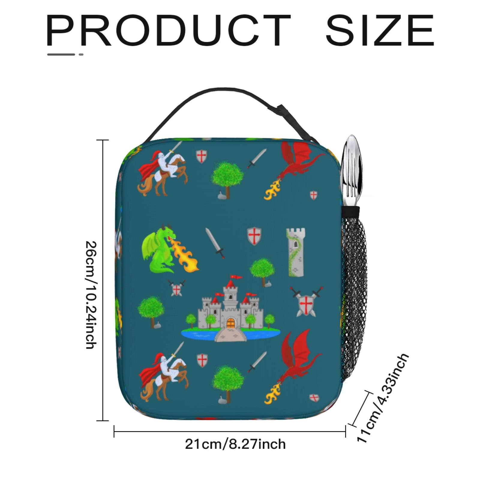 Kingdom Come Co. – Engroshandel Skoleartikler - Børn – Rygsækpakke med riddere og drager11