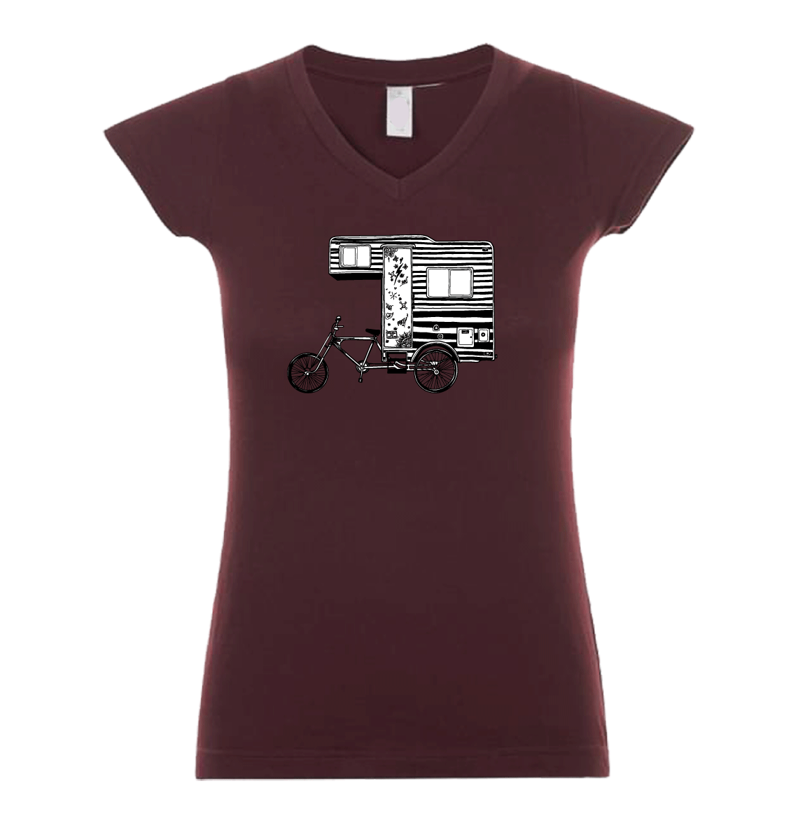 Hot Savoie 74 – wholesale T-shirts med screentryck – Dam – Dam-t-shirt - Cykel10