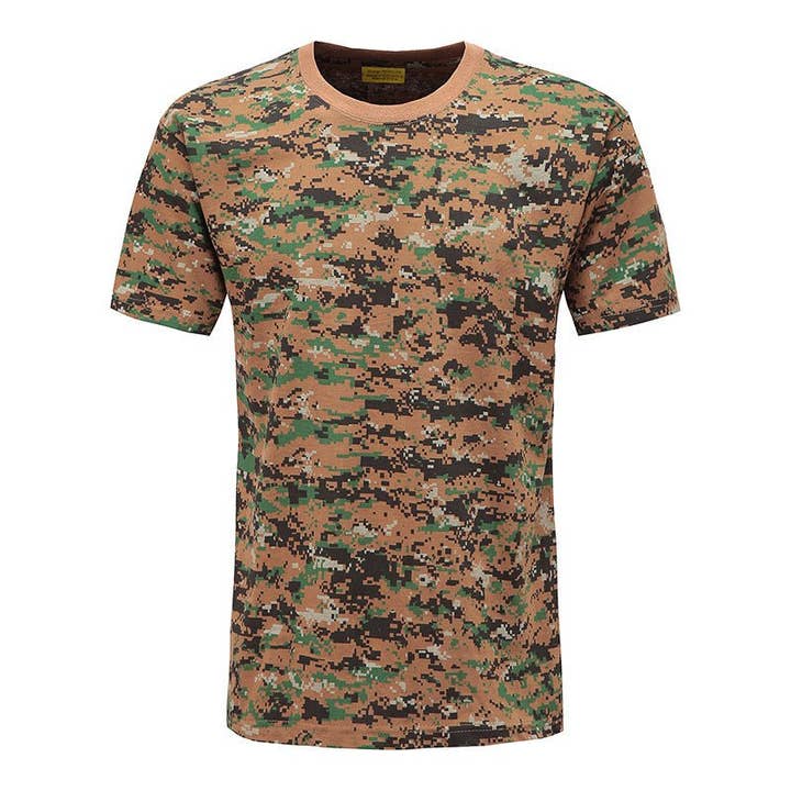 Ecovear - Wholesale T-Shirt - Men's - Camo Short Sleeve Tactical T-Shirt for Men7