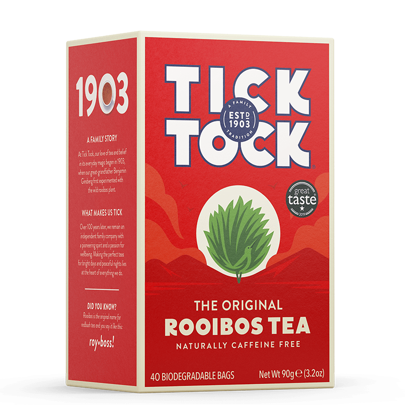 Tick Tock Tea - Wholesale Tea Bags - TICK TOCK-ORGANIC Rooibos Tea7