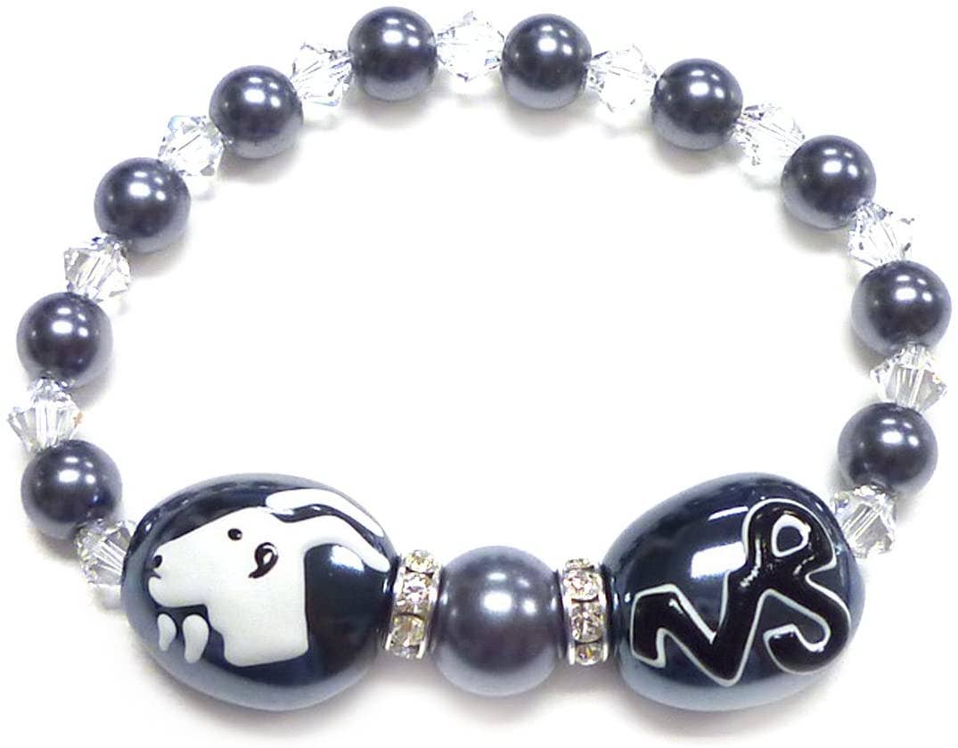 Fiona Accessories – Großhandel Perlenarmband – Sternzeichen Swarovski Perlen Stretch Armband Sternzeichen Schmuck2