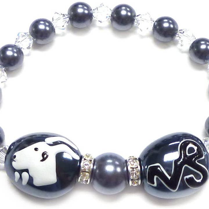Fiona Accessories – Großhandel Perlenarmband – Sternzeichen Swarovski Perlen Stretch Armband Sternzeichen Schmuck2