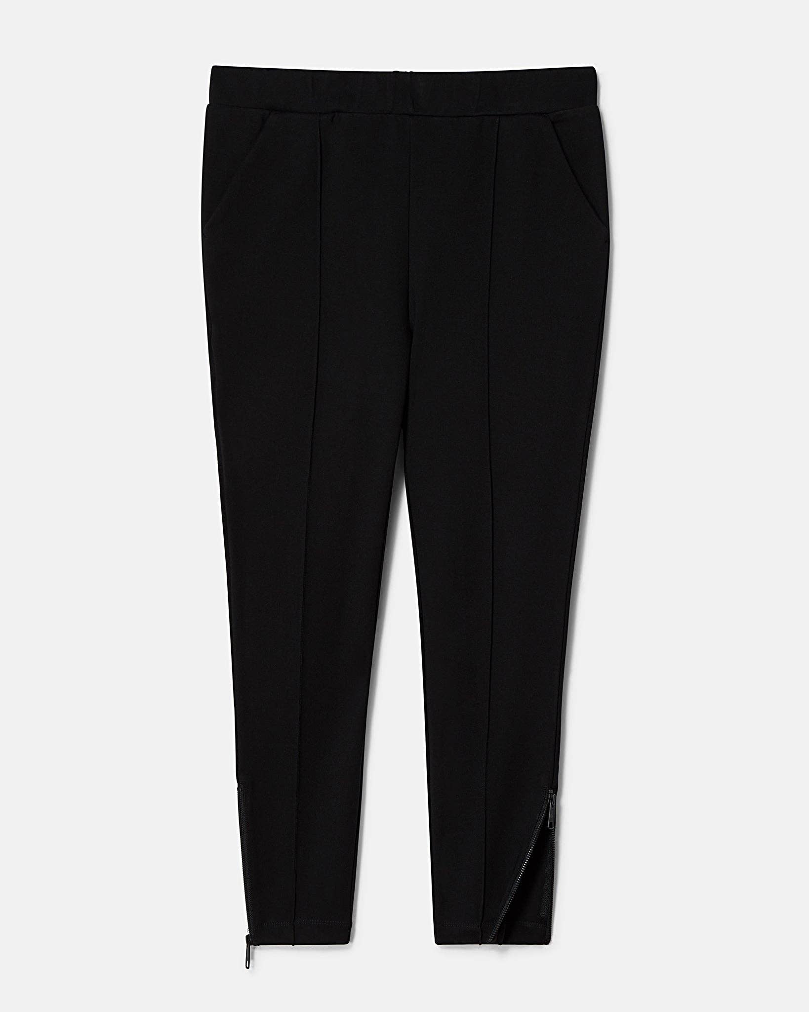 Moro Pintuck Pocket Ponte Pants - Black for wholesale on Faire4