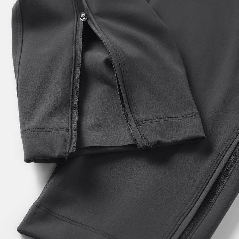 WONDERXFANS - Vente Pantalon de survêtement/de jogging – femme - Pantalon de sport décontracté respirant à fermeture éclair8