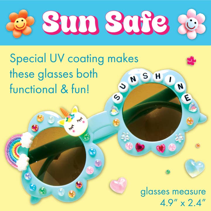 Faber-Castell / Creativity for Kids - Wholesale DIY Craft Kit - Kids - Chic Boutique DIY Sunglasses Kit for Kids