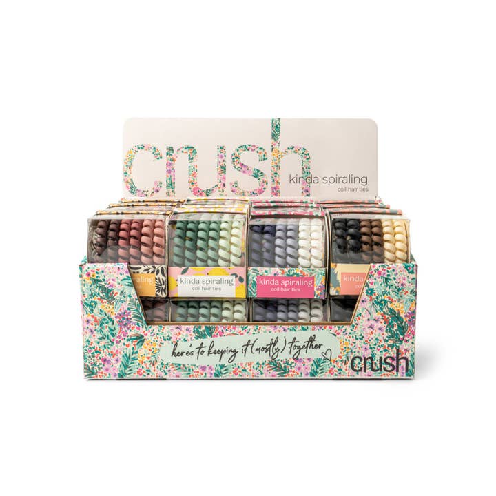 DM Merchandising - Wholesale Hair Tie - Crush Kinda Spiraling Coil Hair Ties