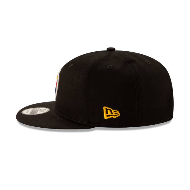 Rat City Skate Shop – wholesale Keps med platt skärm – Unisex – Pittsburgh Steelers 9fifty New Era Svart Snapback-keps