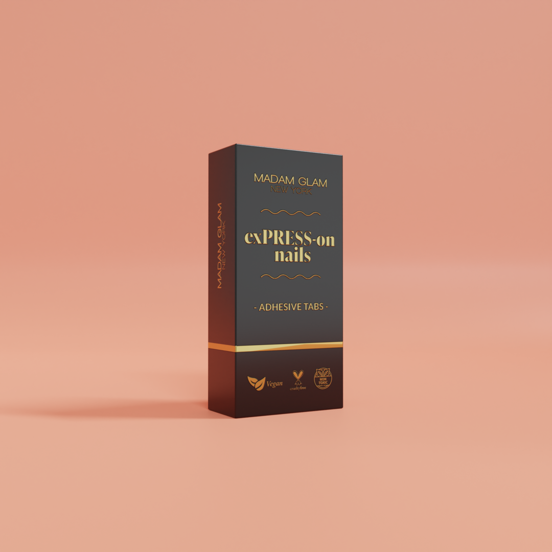 Nude Adhesive Tabs - exPRESS-on nails for wholesale on Faire2