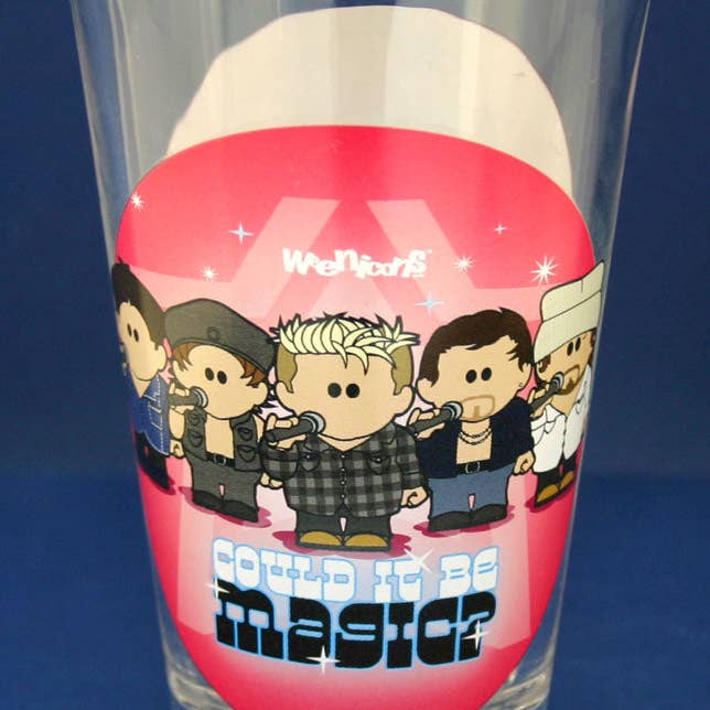 Instant Gifts International – wholesale Drinking glass/cup – Weenicons Half Pint Glass - Could It Be Magic