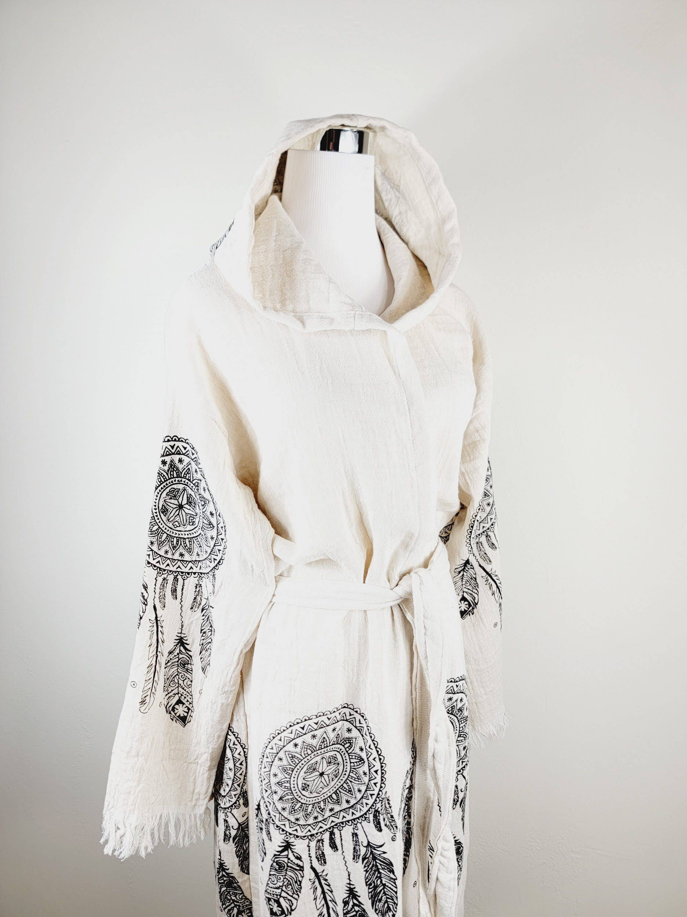 EBRU Home - Wholesale Robe - Unisex - Muslin Robe, Beach robe, Bath robe, spa Robe, Dream Catcher7