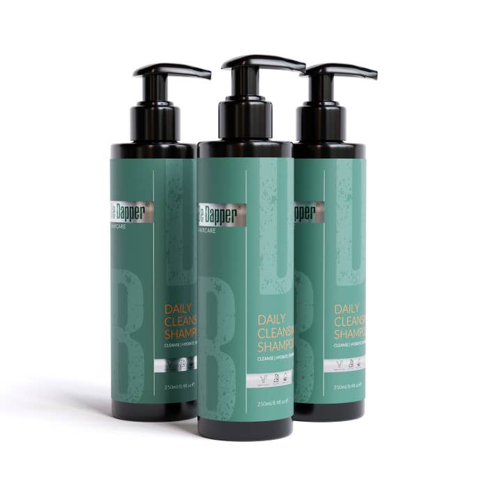 Be Dapper – Champô por atacado – Champô de Limpeza Diária - Vegan | SLS Free | 250ml1