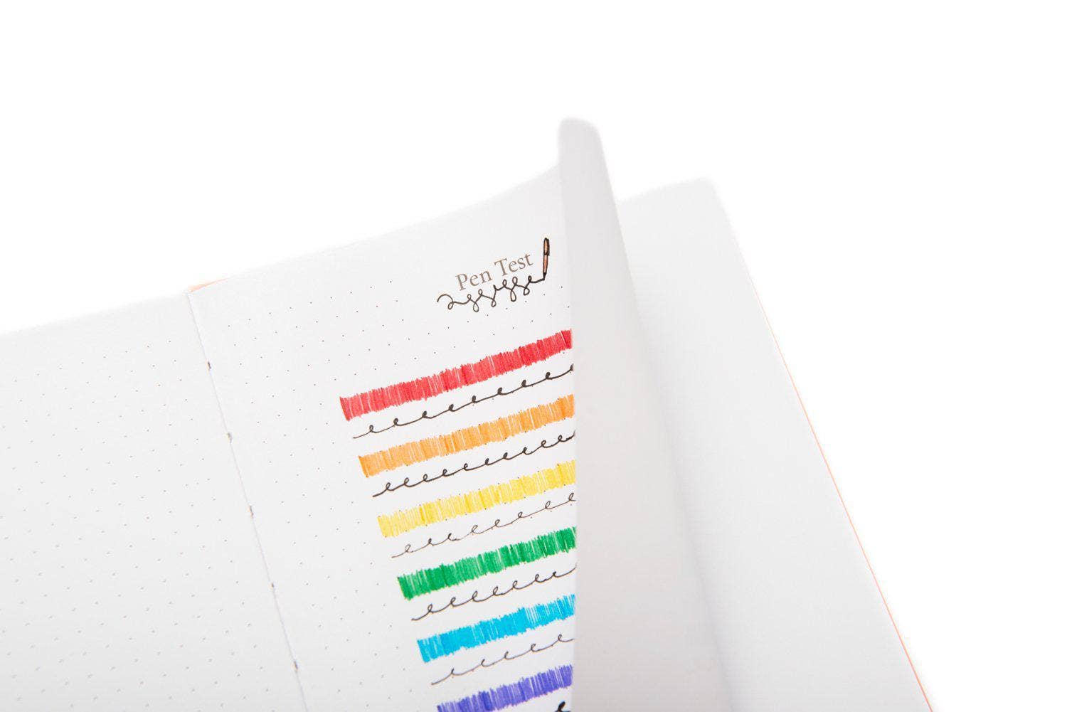 Yop & Tom | Journals, Notebooks & Planners - Vente Journal intime - Journal à points Lune & Étoile | Papier extra épais Cuir végan4